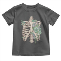 Succulent Body Skeleton Toddler T Shirt Creepy Plant Lover Gift - Wonder Print Shop