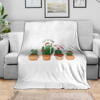 Funny Succulent Plant Lover Gift Throw Blanket Succa For Christmas - Wonder Print Shop