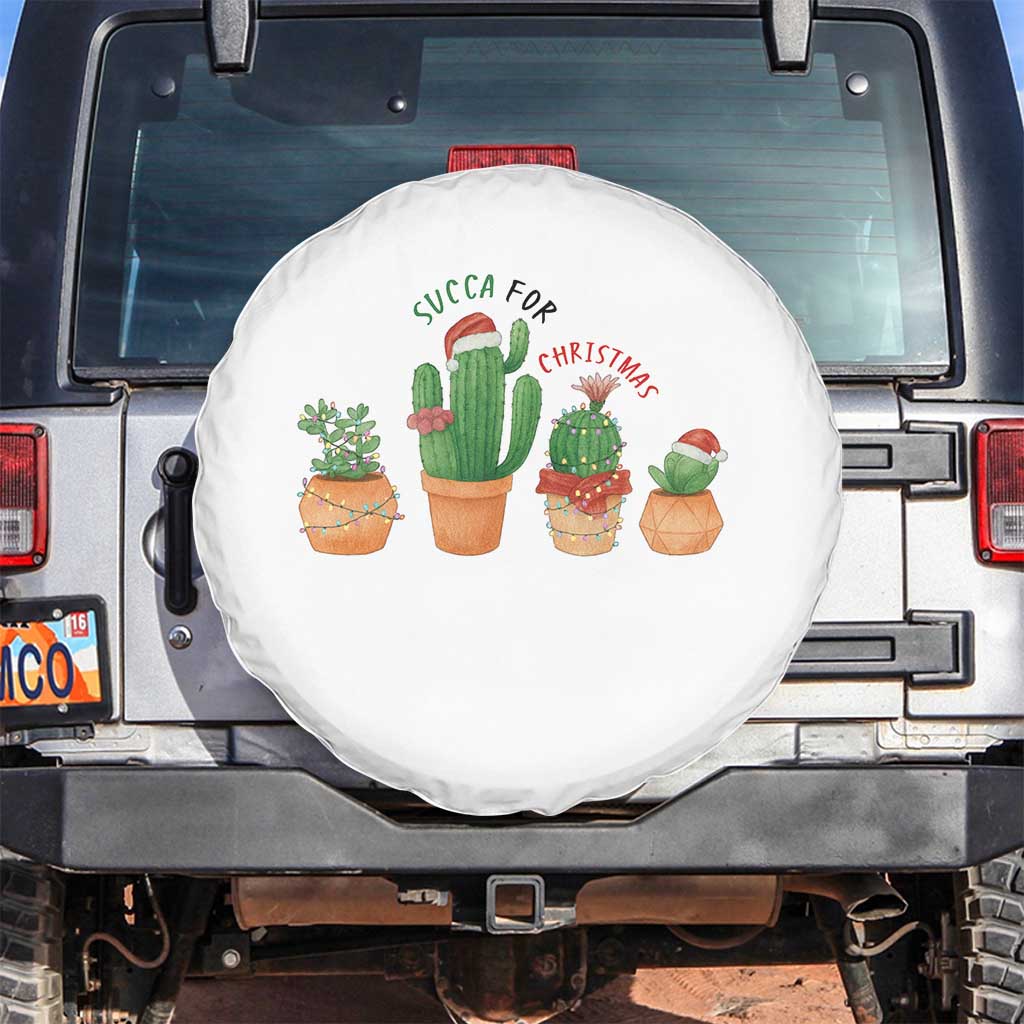 Funny Succulent Plant Lover Gift Spare Tire Cover Succa For Christmas - Wonder Print Shop
