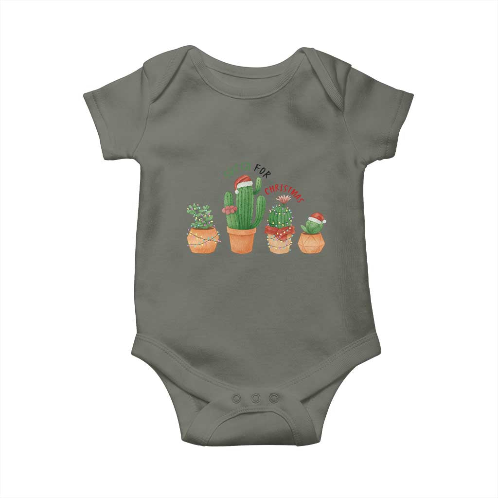 Funny Succulent Plant Lover Gift Baby Onesie Succa For Christmas - Wonder Print Shop