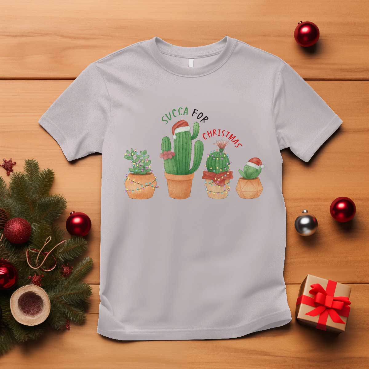 Funny Succulent Plant Lover Gift T Shirt Succa For Christmas - Wonder Print Shop