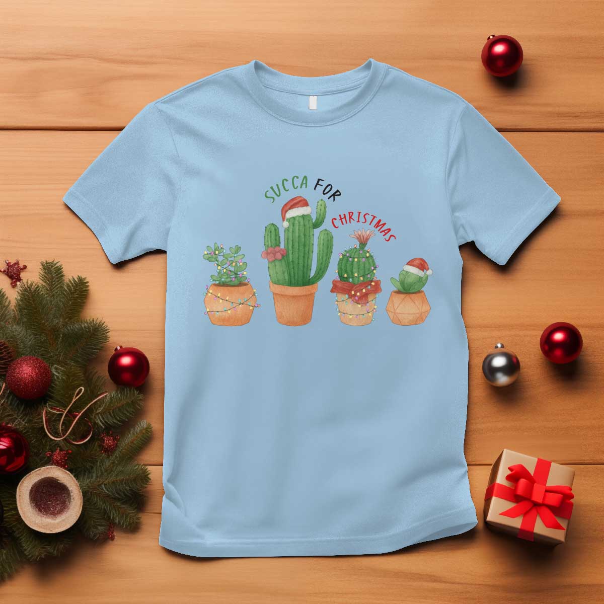 Funny Succulent Plant Lover Gift T Shirt Succa For Christmas - Wonder Print Shop