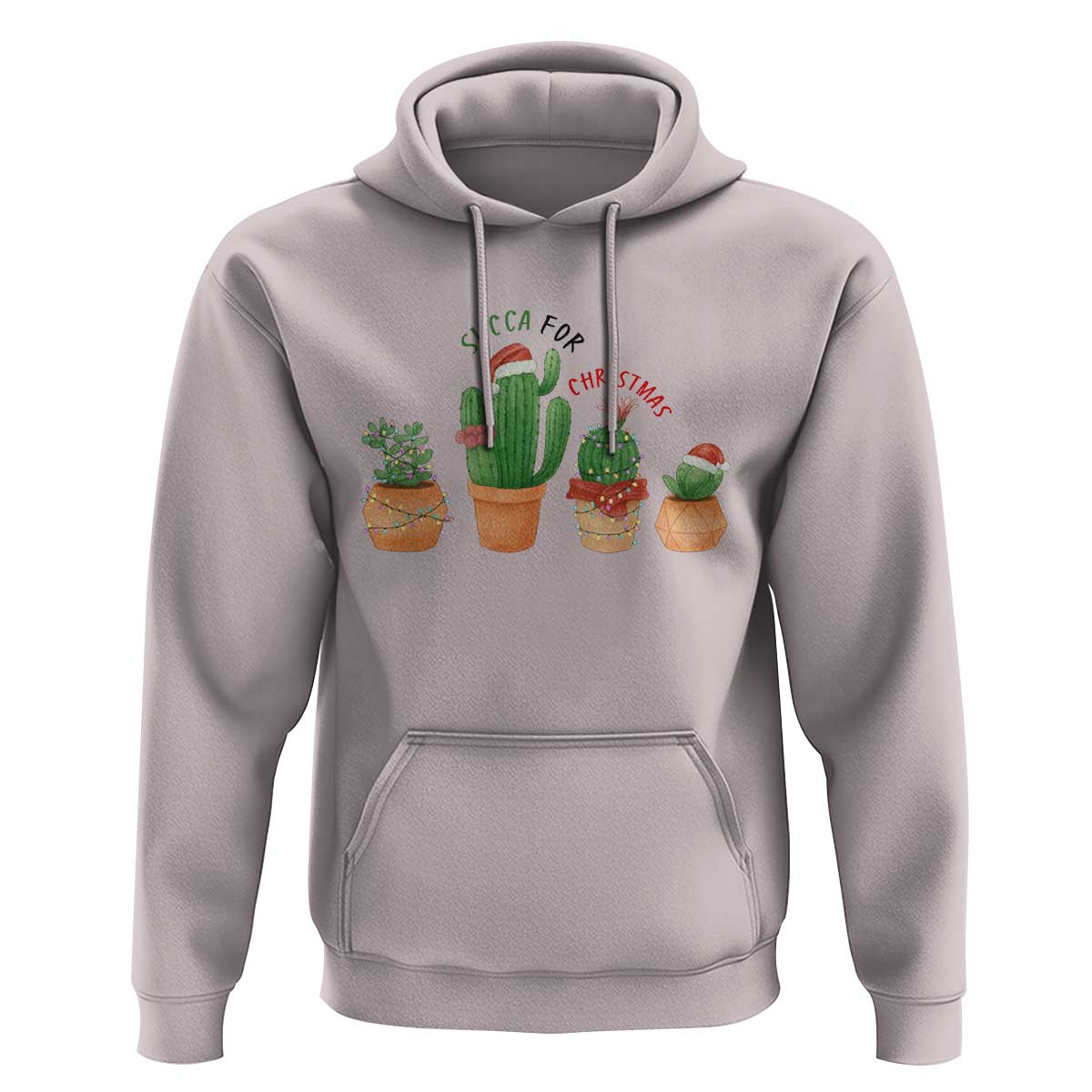 Funny Succulent Plant Lover Gift Hoodie Succa For Christmas - Wonder Print Shop