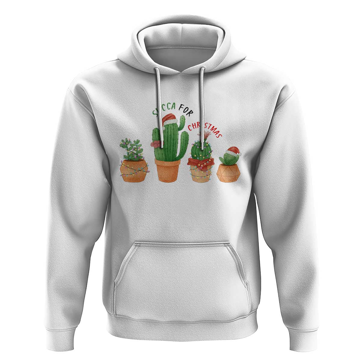 Funny Succulent Plant Lover Gift Hoodie Succa For Christmas - Wonder Print Shop