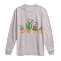 Funny Succulent Plant Lover Gift Long Sleeve Shirt Succa For Christmas - Wonder Print Shop