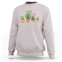 Funny Succulent Plant Lover Gift Sweatshirt Succa For Christmas - Wonder Print Shop
