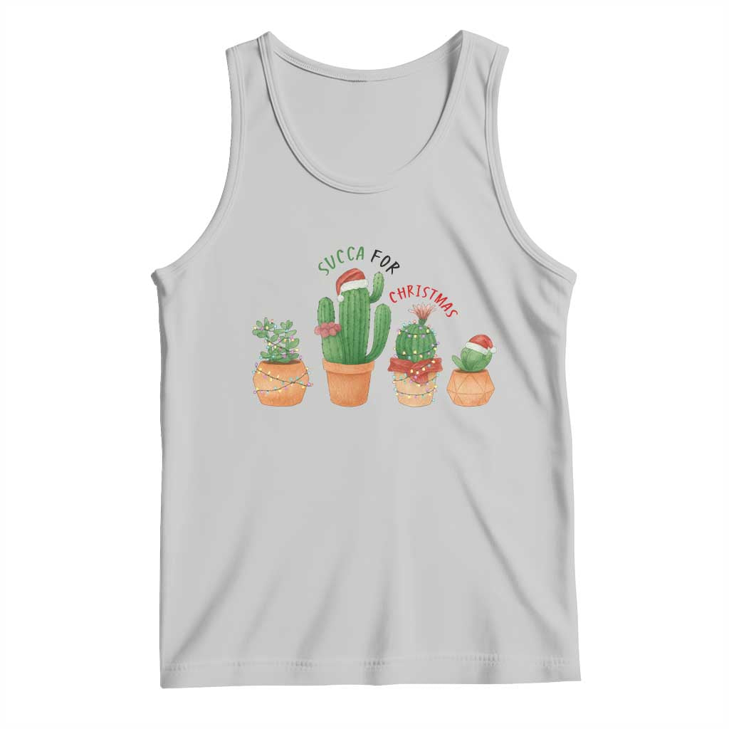 Funny Succulent Plant Lover Gift Tank Top Succa For Christmas - Wonder Print Shop