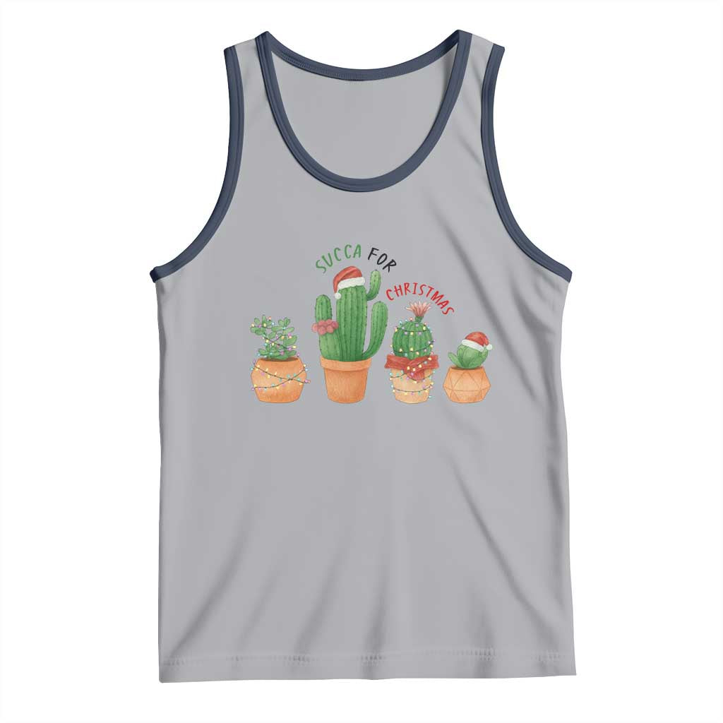 Funny Succulent Plant Lover Gift Tank Top Succa For Christmas - Wonder Print Shop