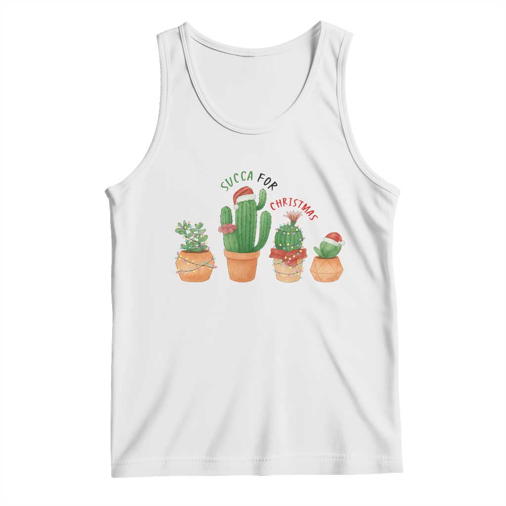 Funny Succulent Plant Lover Gift Tank Top Succa For Christmas - Wonder Print Shop