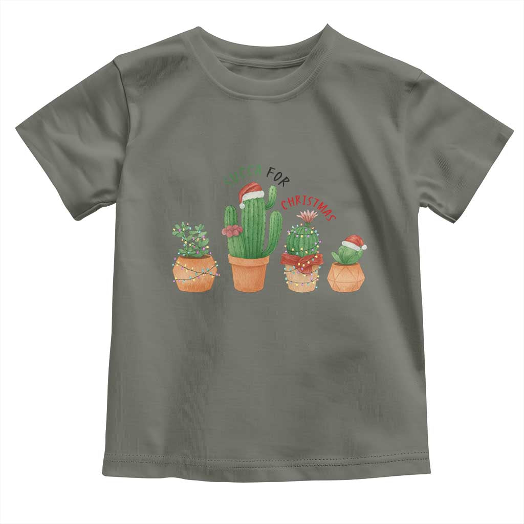Funny Succulent Plant Lover Gift Toddler T Shirt Succa For Christmas - Wonder Print Shop