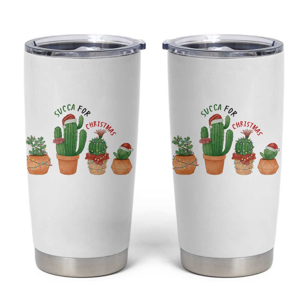 Funny Succulent Plant Lover Gift Tumbler Cup Succa For Christmas - Wonder Print Shop