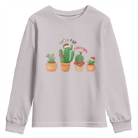 Funny Succulent Plant Lover Gift Youth Sweatshirt Succa For Christmas - Wonder Print Shop