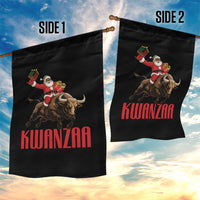 Happy Kwanzaa Garden Flag Rodeo Black Santa African American Holiday Gift - Wonder Print Shop
