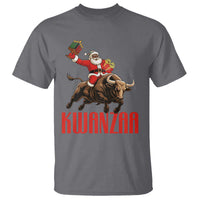 Happy Kwanzaa T Shirt Rodeo Black Santa African American Holiday Gift - Wonder Print Shop
