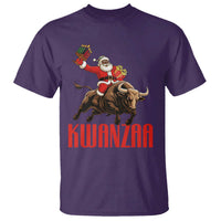 Happy Kwanzaa T Shirt Rodeo Black Santa African American Holiday Gift - Wonder Print Shop