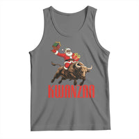 Happy Kwanzaa Tank Top Rodeo Black Santa African American Holiday Gift - Wonder Print Shop