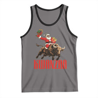 Happy Kwanzaa Tank Top Rodeo Black Santa African American Holiday Gift - Wonder Print Shop