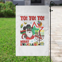 Merry Kwanzaa Black Santa Cowboy Garden Flag African Heritage Celebration Gift - Wonder Print Shop
