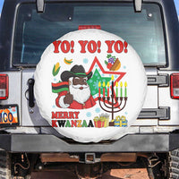Merry Kwanzaa Black Santa Cowboy Spare Tire Cover African Heritage Celebration Gift - Wonder Print Shop