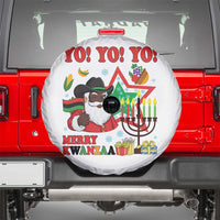 Merry Kwanzaa Black Santa Cowboy Spare Tire Cover African Heritage Celebration Gift - Wonder Print Shop