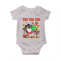 Merry Kwanzaa Black Santa Cowboy Baby Onesie African Heritage Celebration Gift - Wonder Print Shop