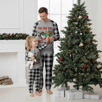 Merry Kwanzaa Black Santa Cowboy Plaid Pajama Set African Heritage Celebration Gift - Wonder Print Shop