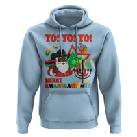 Merry Kwanzaa Black Santa Cowboy Hoodie African Heritage Celebration Gift - Wonder Print Shop