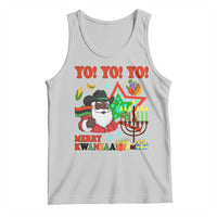 Merry Kwanzaa Black Santa Cowboy Tank Top African Heritage Celebration Gift - Wonder Print Shop