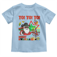 Merry Kwanzaa Black Santa Cowboy Toddler T Shirt African Heritage Celebration Gift - Wonder Print Shop