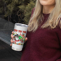 Merry Kwanzaa Black Santa Cowboy Tumbler Cup African Heritage Celebration Gift - Wonder Print Shop