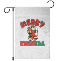Merry Kwanzaa Cowboy Black Santa Garden Flag African American Christmas Gift - Wonder Print Shop