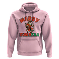 Merry Kwanzaa Cowboy Black Santa Hoodie African American Christmas Gift - Wonder Print Shop
