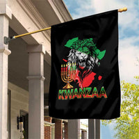 King Lion Of Africa Kwanzaa Map Garden Flag Heritage Pride Gift - Wonder Print Shop