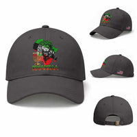 King Lion Of Africa Kwanzaa Map Baseball Cap Heritage Pride Gift