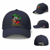 King Lion Of Africa Kwanzaa Map Baseball Cap Heritage Pride Gift