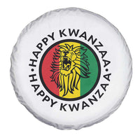 Happy Kwanzaa King Lion Of Africa Heritage Gift Spare Tire Cover - Wonder Print Shop