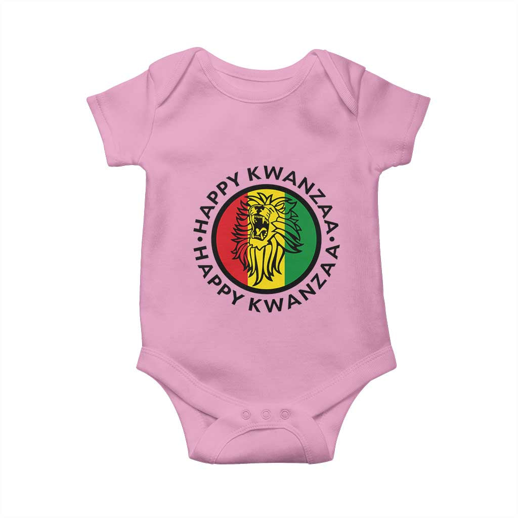 Happy Kwanzaa King Lion Of Africa Heritage Gift Baby Onesie - Wonder Print Shop