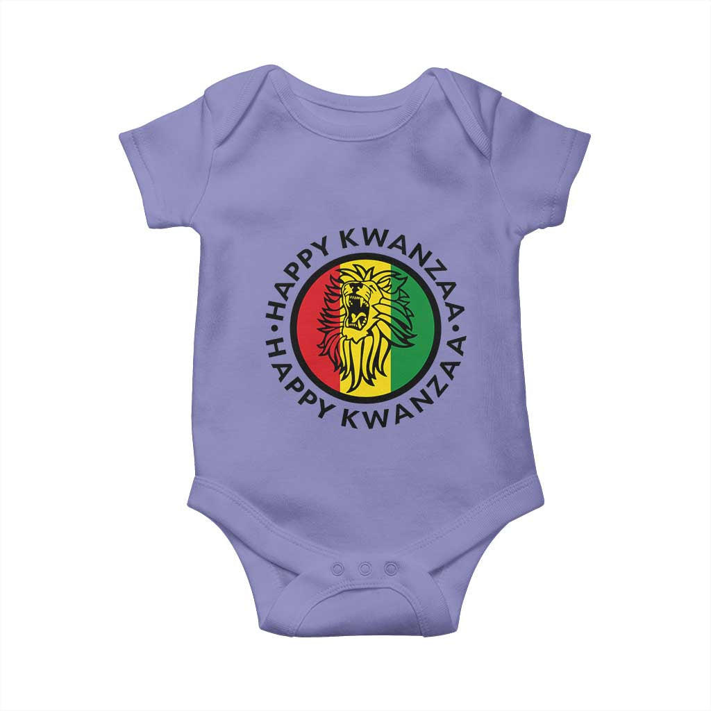 Happy Kwanzaa King Lion Of Africa Heritage Gift Baby Onesie - Wonder Print Shop
