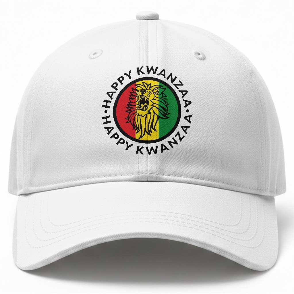 Happy Kwanzaa King Lion Of Africa Heritage Gift Baseball Cap