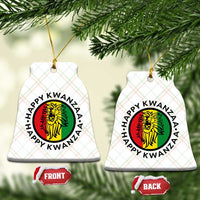 Happy Kwanzaa King Lion Of Africa Heritage Gift Ceramic Ornament - Wonder Print Shop