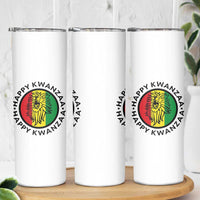 Happy Kwanzaa King Lion Of Africa Heritage Gift Skinny Tumbler - Wonder Print Shop