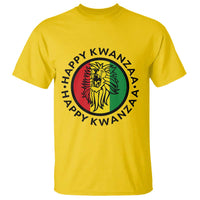 Happy Kwanzaa King Lion Of Africa Heritage Gift T Shirt - Wonder Print Shop