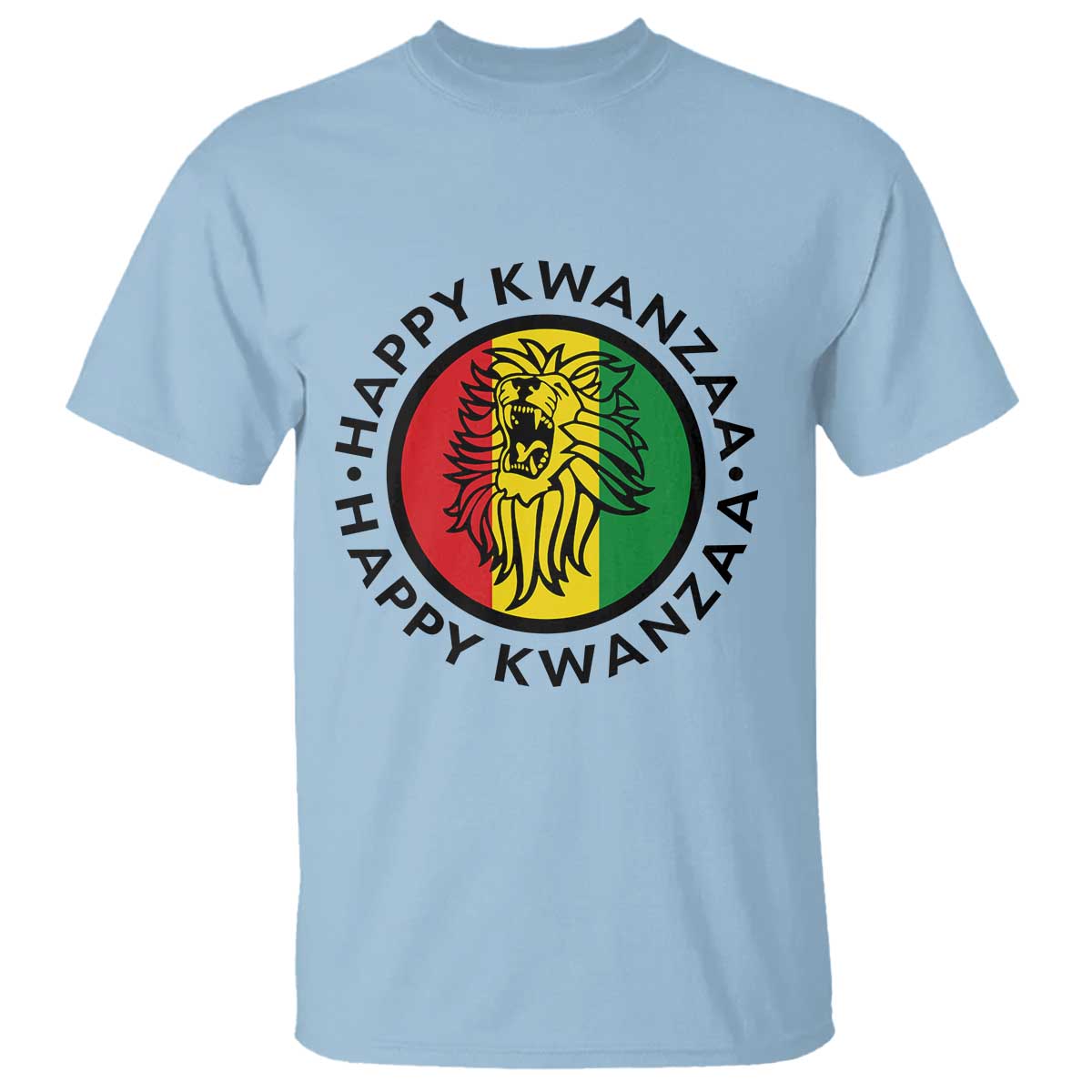 Happy Kwanzaa King Lion Of Africa Heritage Gift T Shirt - Wonder Print Shop