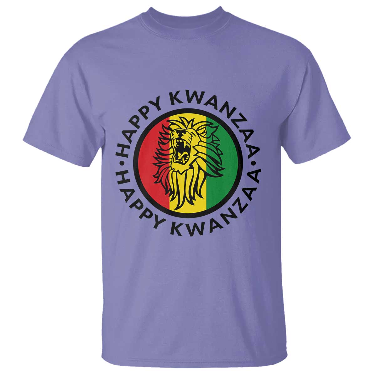Happy Kwanzaa King Lion Of Africa Heritage Gift T Shirt - Wonder Print Shop