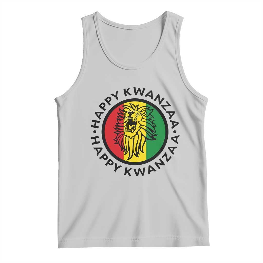Happy Kwanzaa King Lion Of Africa Heritage Gift Tank Top - Wonder Print Shop