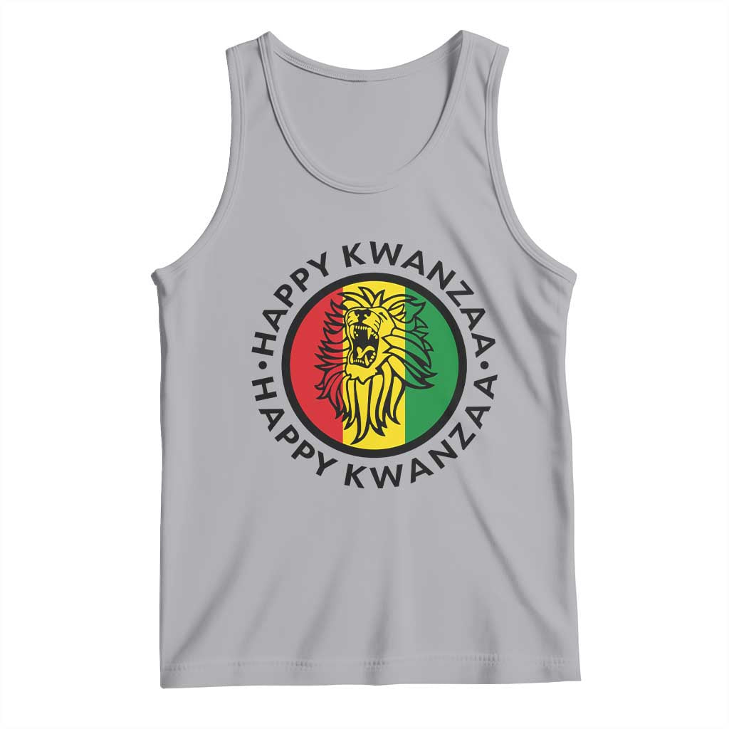 Happy Kwanzaa King Lion Of Africa Heritage Gift Tank Top - Wonder Print Shop