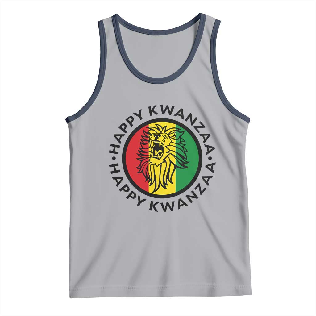 Happy Kwanzaa King Lion Of Africa Heritage Gift Tank Top - Wonder Print Shop