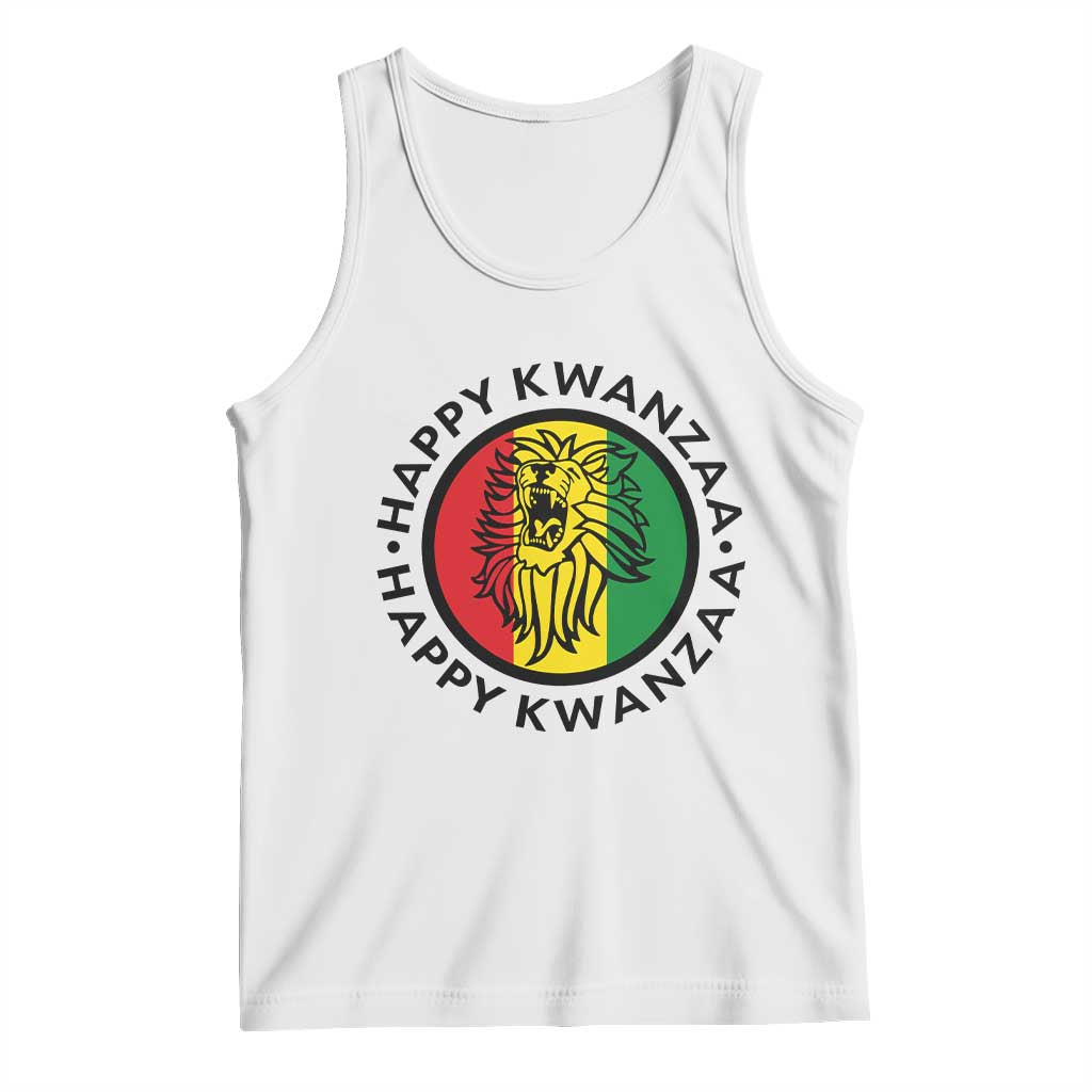 Happy Kwanzaa King Lion Of Africa Heritage Gift Tank Top - Wonder Print Shop