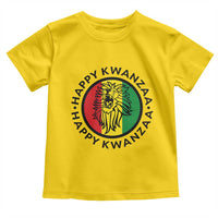 Happy Kwanzaa King Lion Of Africa Heritage Gift Toddler T Shirt - Wonder Print Shop