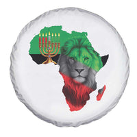 Happy Kwanzaa Lion Spare Tire Cover African Heritage Pride Gift For Men - Wonder Print Shop